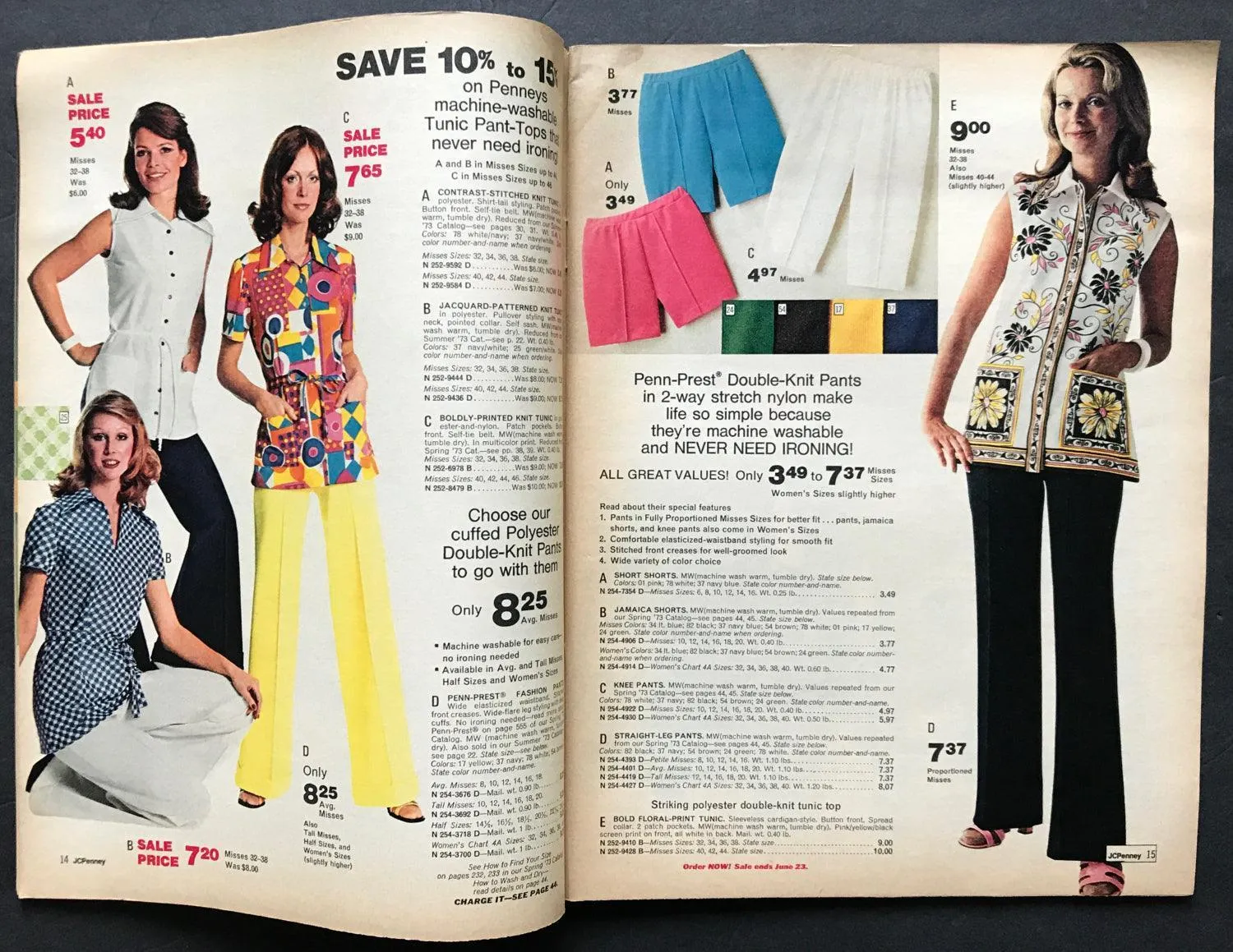 JC Penney Leisure Living Catalog June, 1973